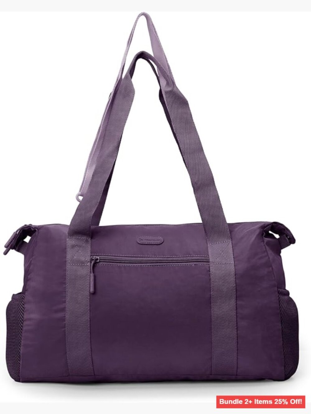 Packable Tote with Crossbody Strap, 16.5L Capacity, Memory Fabric
